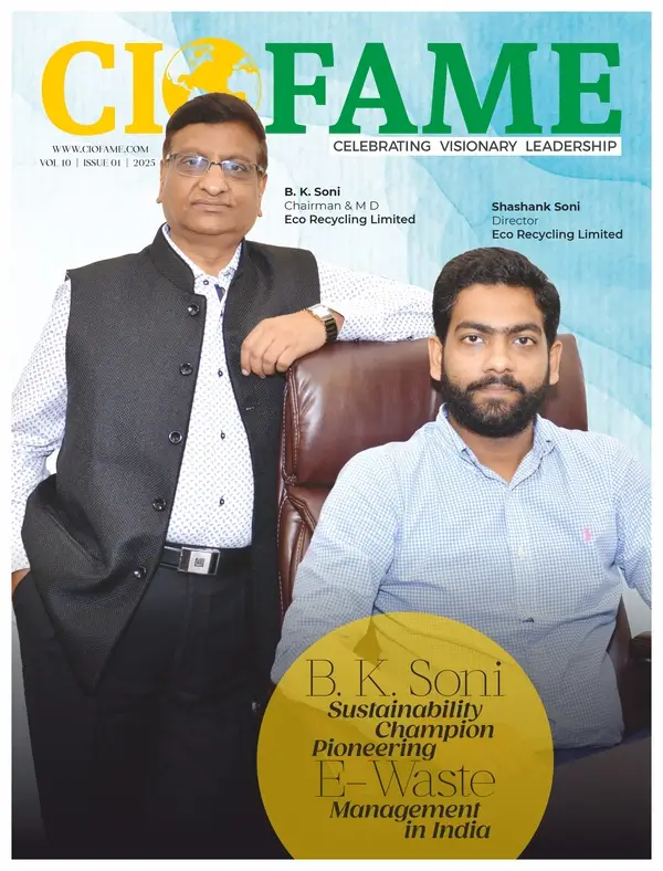 B. K. Soni Sustainability Champion Pioneering E-Waste Management in India