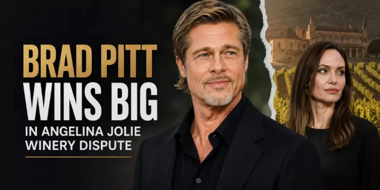 Read more about the article Brad Pitt Wins Big in Angelina Jolie Winery Dispute