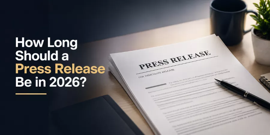 How Long Should a Press Release Be in 2026?