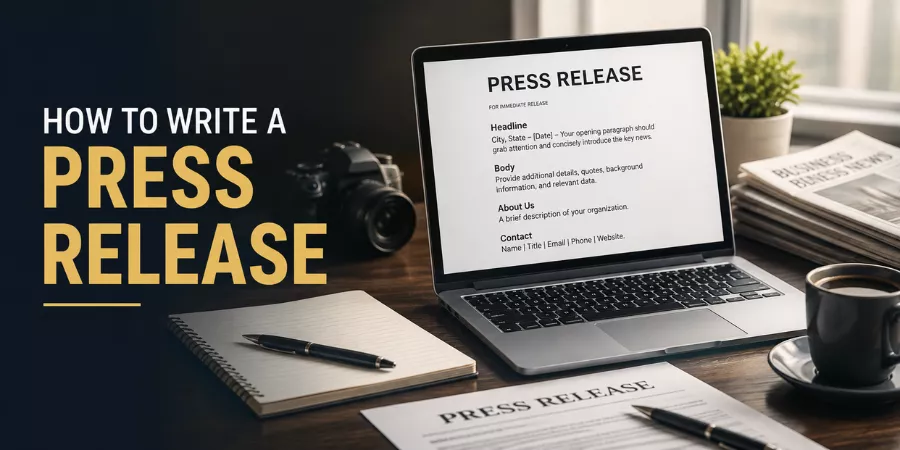 How to Write a Press Release: A Step-by-Step Guide with Examples